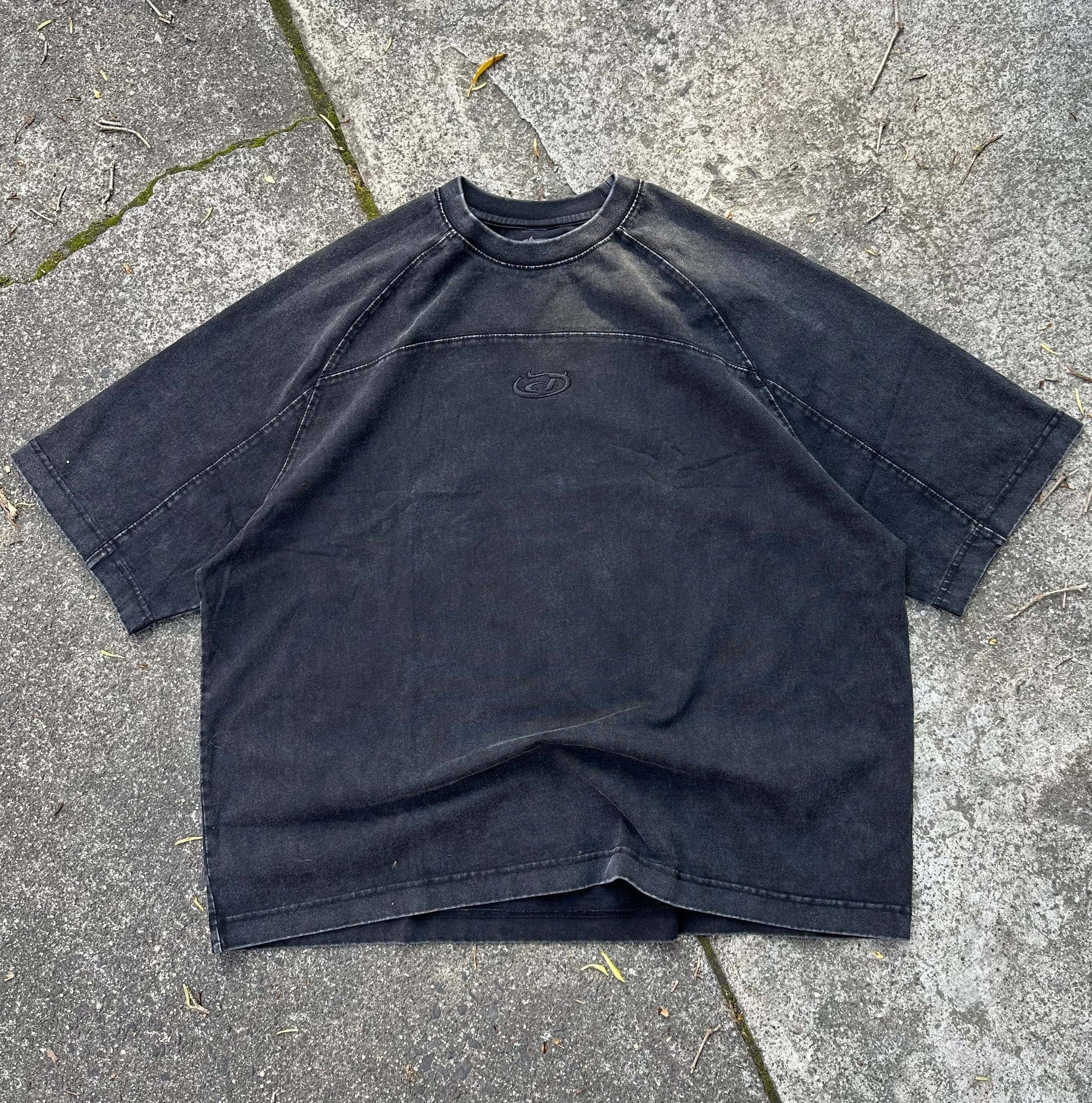DSTRBNC Vintage Panel Tee (Black) – DISTURBANCE