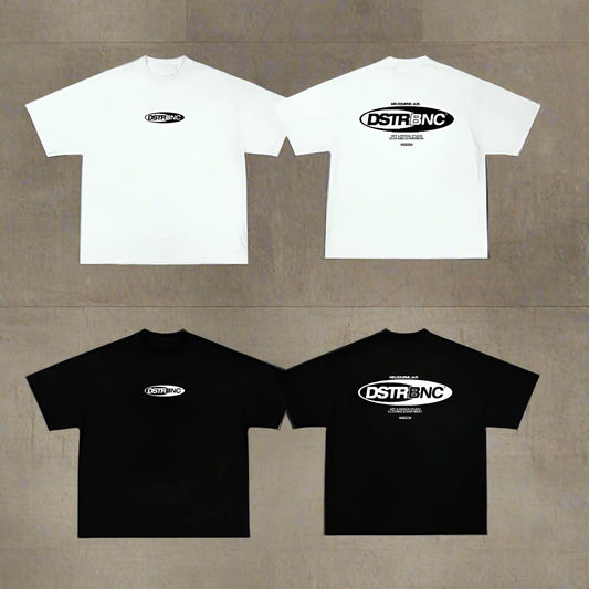 DSTRBNC LOGO TEE 2 PACK