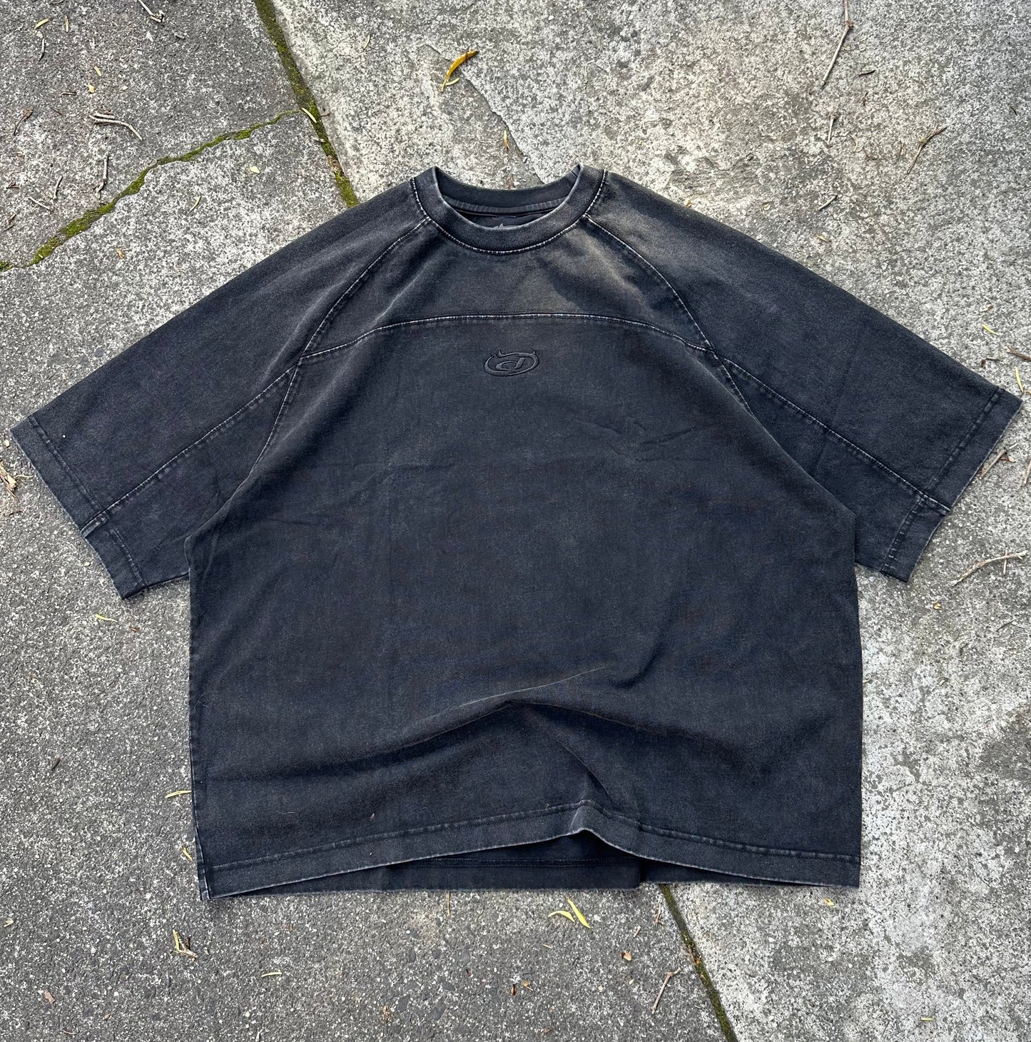 DSTRBNC Vintage Panel Tee (Black)