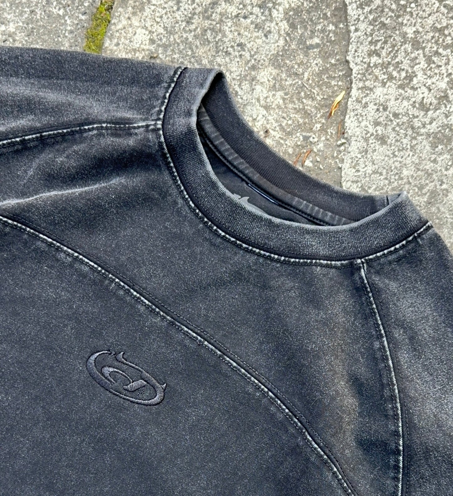 DSTRBNC Vintage Panel Tee (Black)