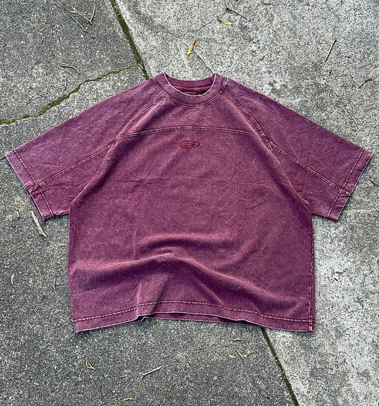 DSTRBNC Vintage Panel Tee (Red)